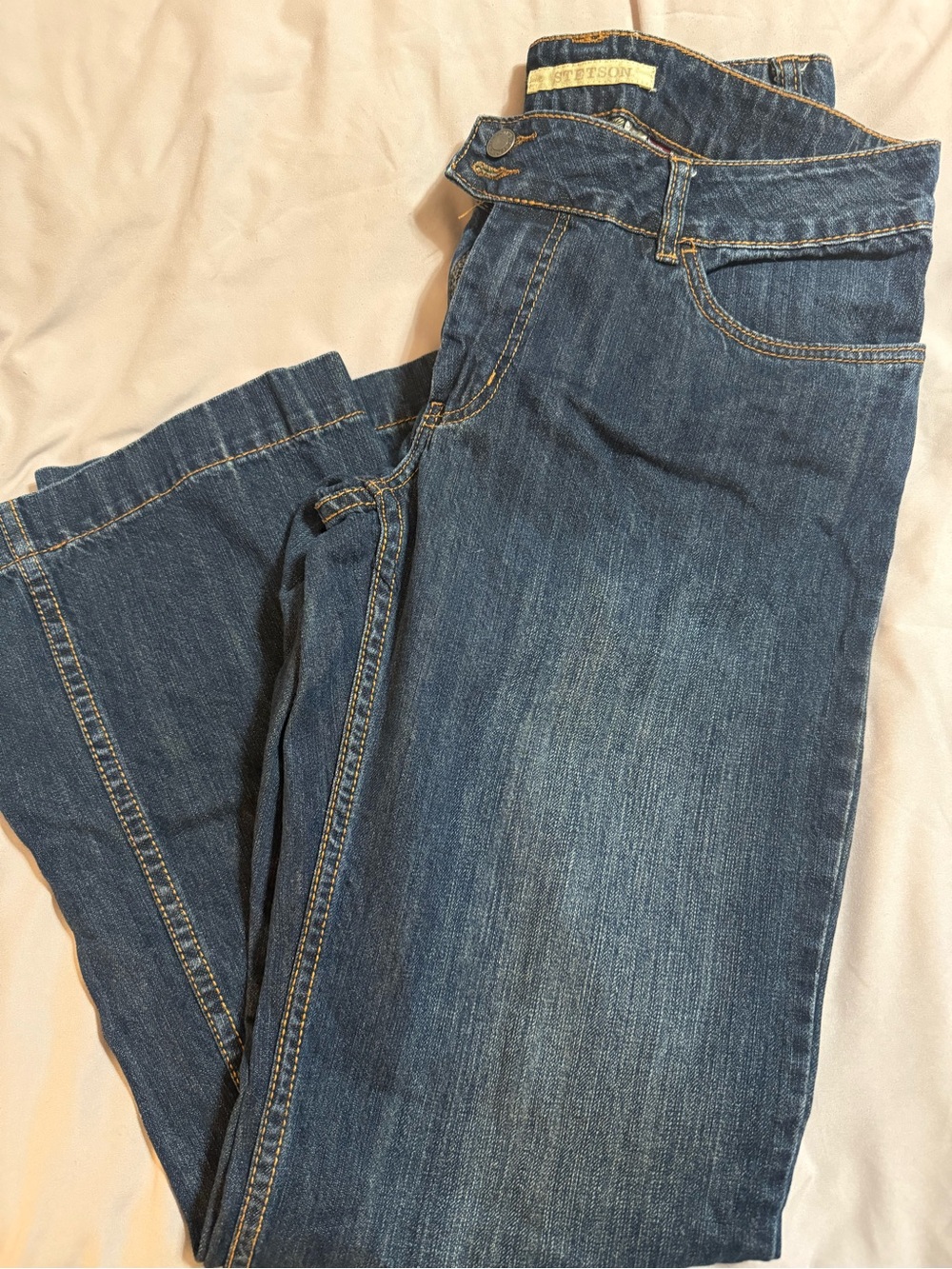 Stetson Women's Dark Blue Flare Jeans
